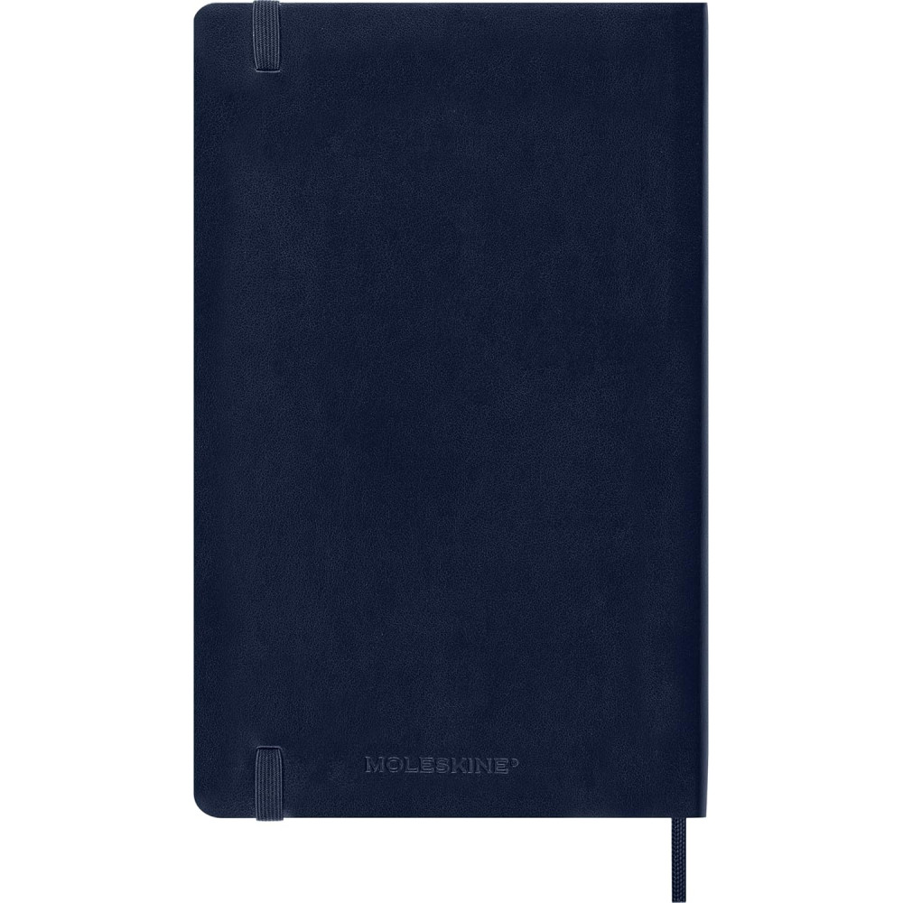 Kalendarz tygodniowy 2025/2026 L - Moleskine - Sapphire Blue, miękka okładka