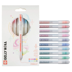 Set of Gelly Roll Stardust pens - Sakura - 0,45 mm, 10 pcs.