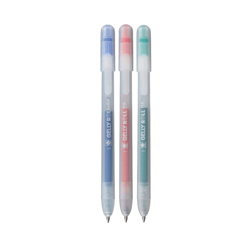 Set of Gelly Roll Stardust 3A pens - Sakura - 0,45 mm, 3 pcs.