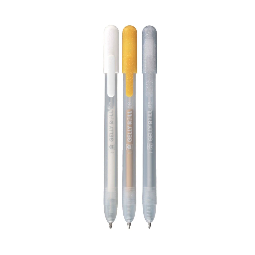 Zestaw długopisów żelowych Gelly Roll Special 3A - Sakura - 0,45 mm, 3 szt.