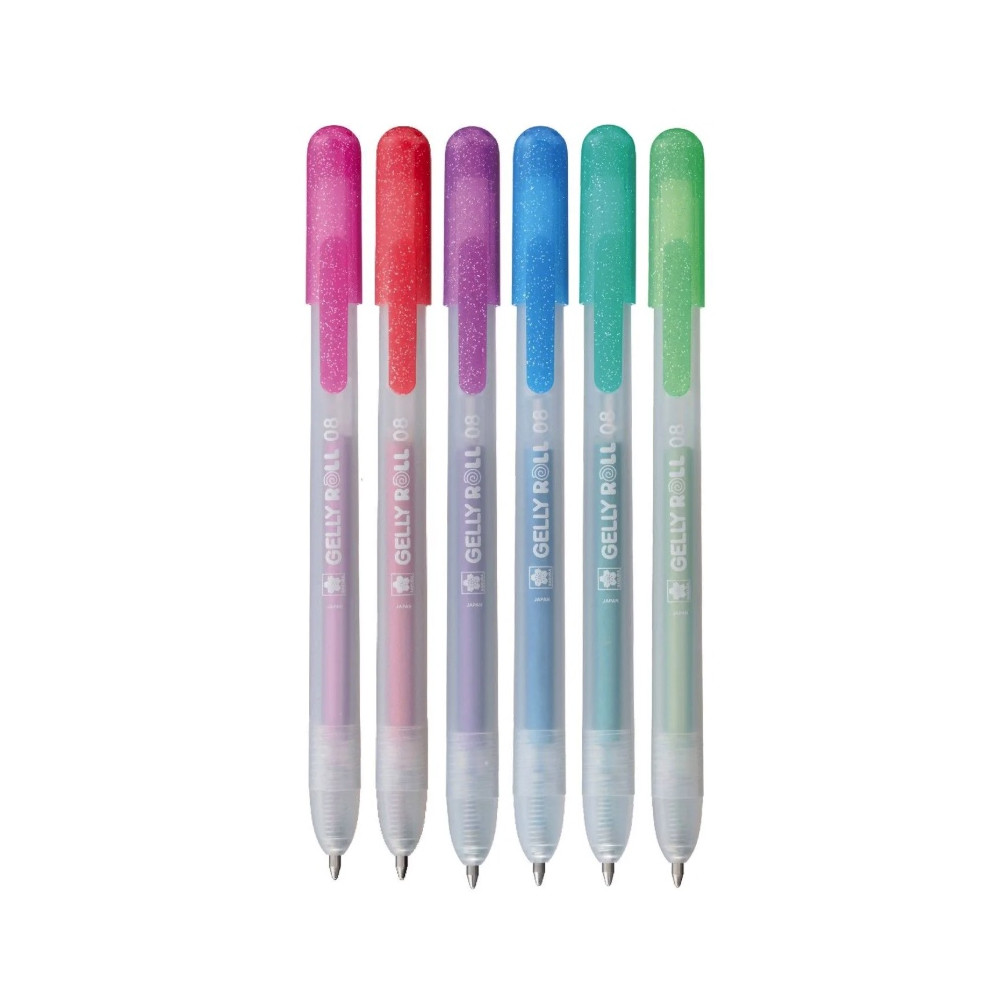 Set of Gelly Roll Metallic pens - Sakura - 0,45 m, 6 pcs.