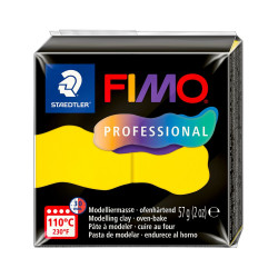 Masa termoutwardzalna Fimo Professional - Staedtler - żółta, 57 g