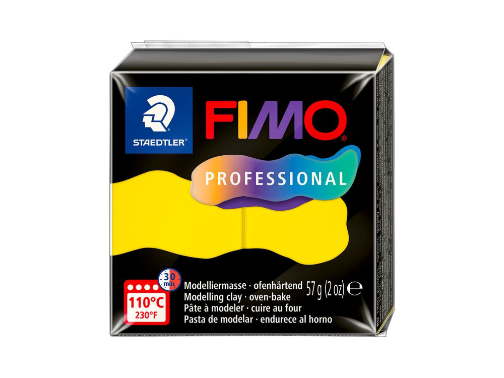 Fimo Professional modelling clay - Staedtler - True Yellow, 57 g