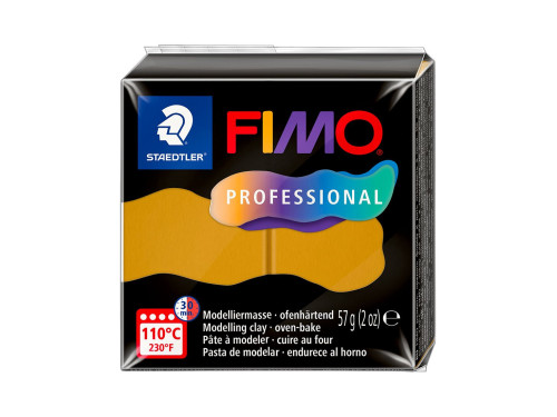 Masa termoutwardzalna Fimo Professional - Staedtler - ochra, 57 g