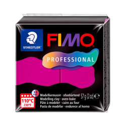 Masa termoutwardzalna Fimo Professional - Staedtler - magenta, 57 g