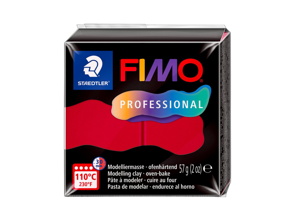 Fimo Professional modelling clay - Staedtler - Carmine, 57 g