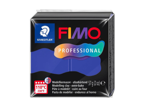 Masa termoutwardzalna Fimo Professional - Staedtler - królewski błękit, 57 g