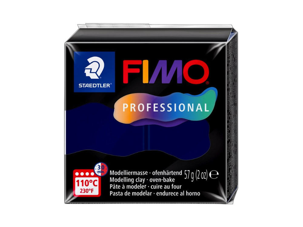 Masa termoutwardzalna Fimo Professional - Staedtler - granatowa, 57 g