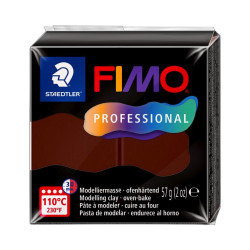 Masa termoutwardzalna Fimo Professional - Staedtler - czekoladowa, 57 g