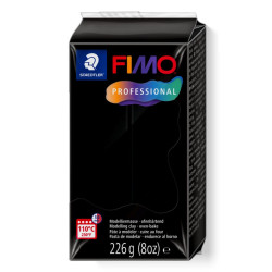 Masa termoutwardzalna Fimo Professional - Staedtler - czarna, 226 g