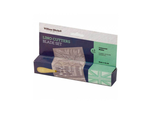Lino Cutters set - William Mitchell - 6 pcs.