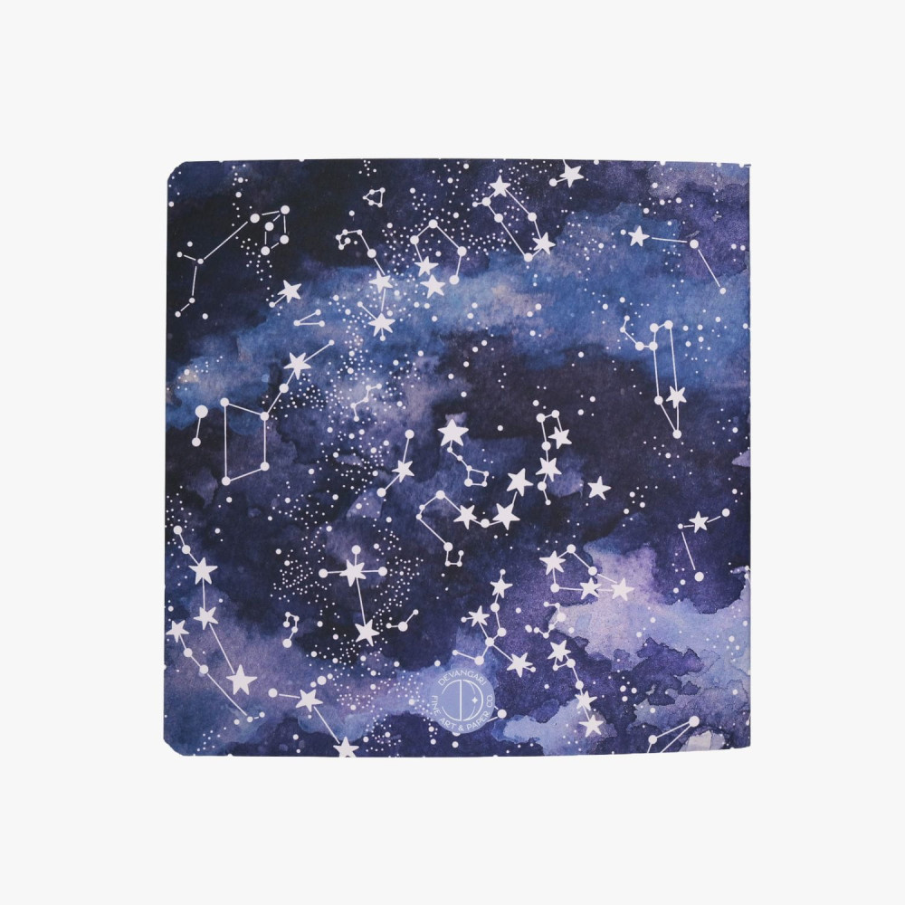 Sketchbook mix-media Night Sky 20 x 20 cm - Devangari - 250 g/m2