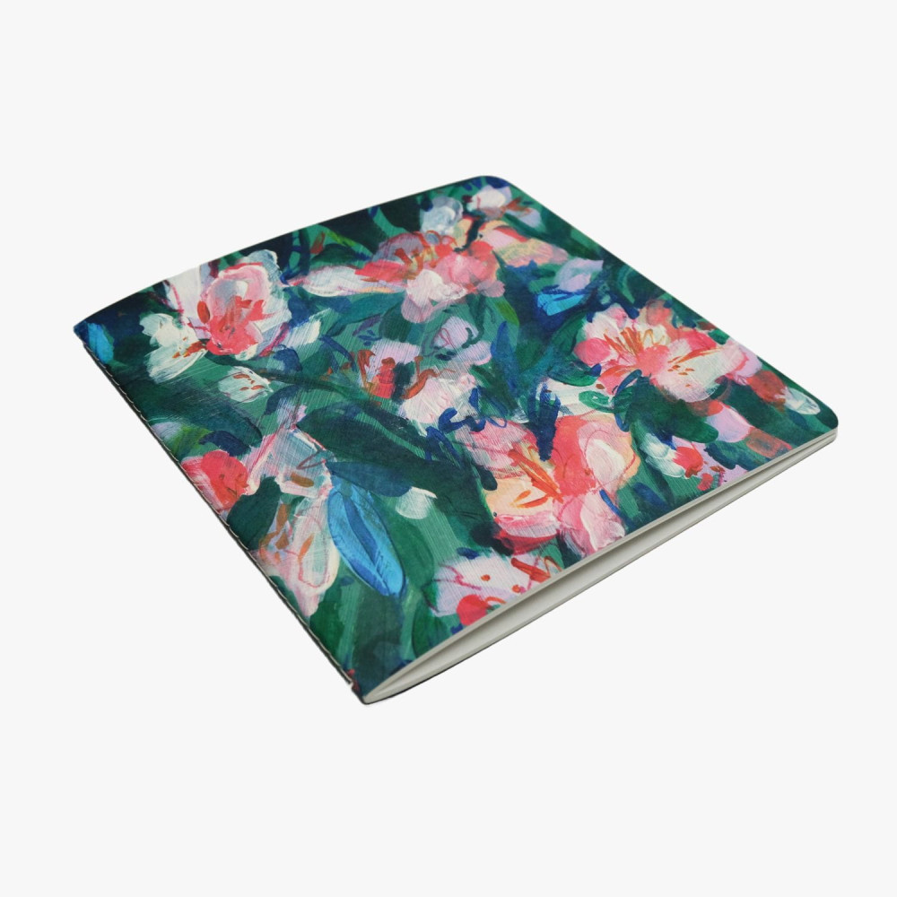 Szkicownik mix media Spring Flowers 20 x 20 cm - Devangari - 250 g/m2