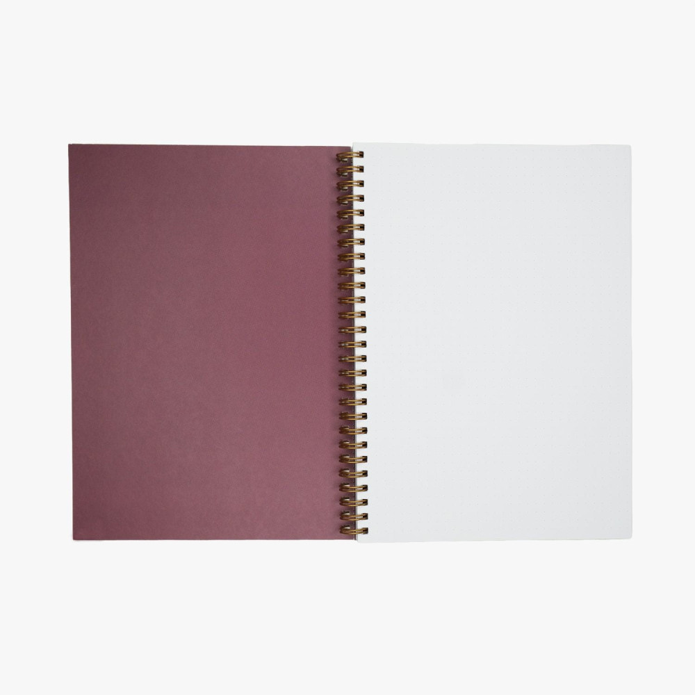 Spiral dotted notebook Sunset Galaxy B5 - Devangari - softcover, 120 g/m2