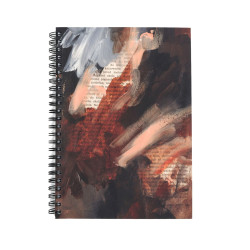 Spiral dotted notebook Vintage Poem B5 - Devangari - softcover, 120 g/m2