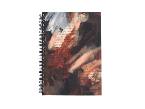 Spiral dotted notebook Vintage Poem B5 - Devangari - softcover, 120 g/m2