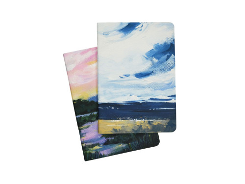 Set of dotted notebooks Serenity & Baltic A5 - Devangari - softcover, 120 g/m2, 2 pcs.