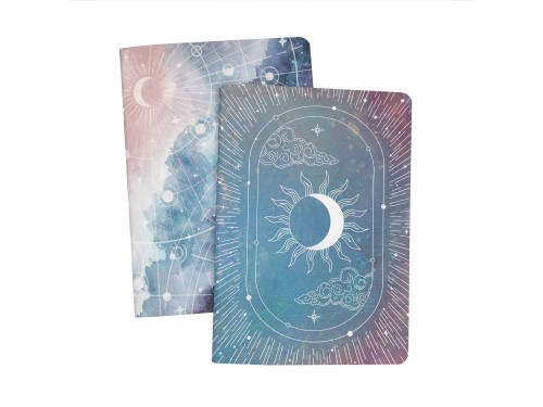 Zestaw zeszytów w kropki Celestial i Universe A5 - Devangari - 2 szt.