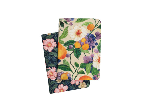 Set of mini dotted notebooks Blooming Orchard & Enchanted Garden B7 - Devangari - softcover, 120 g/m2, 2 pcs.