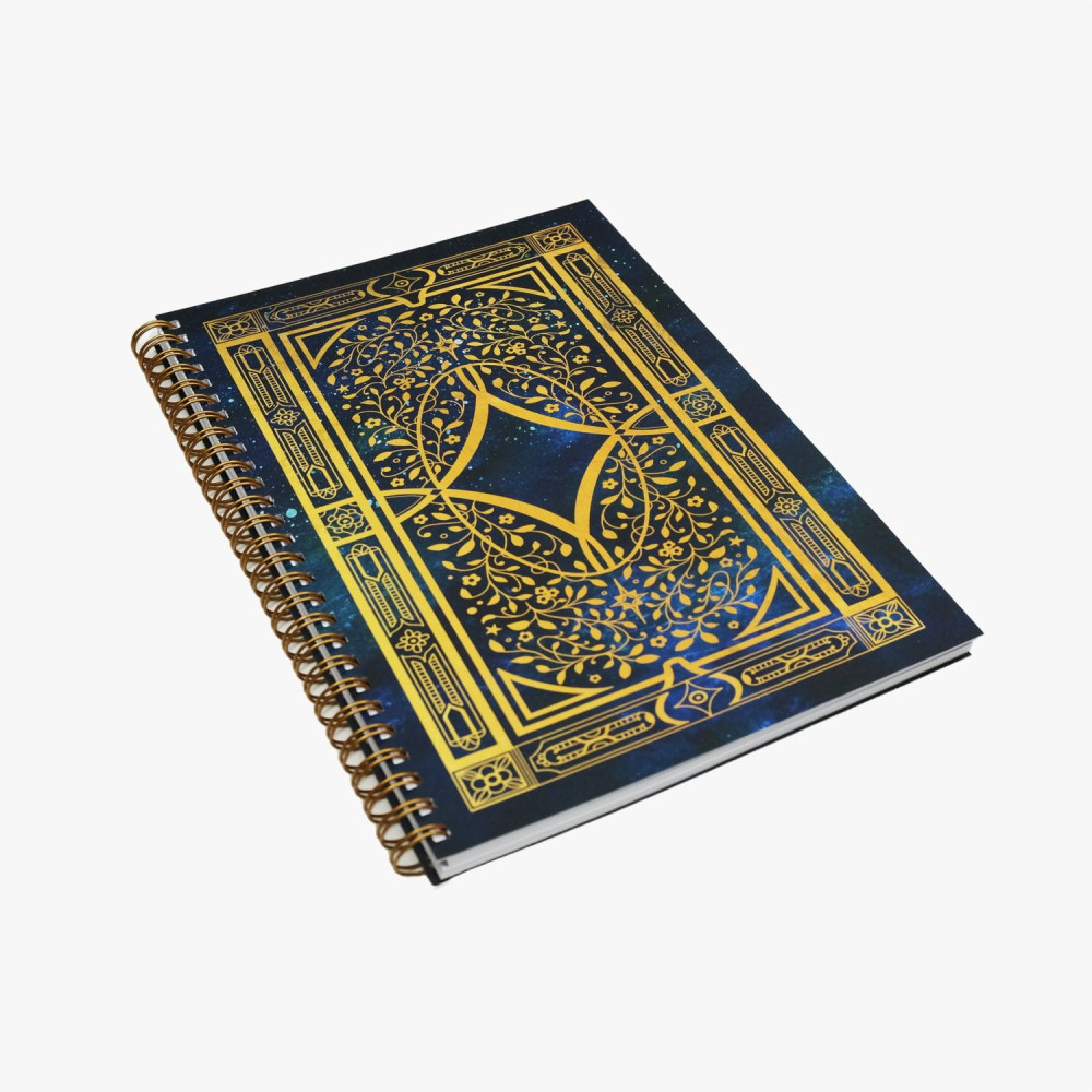 Kołozeszyt w kropki Book of Wonders B5 - Devangari - miękka okładka, 120 g/m2