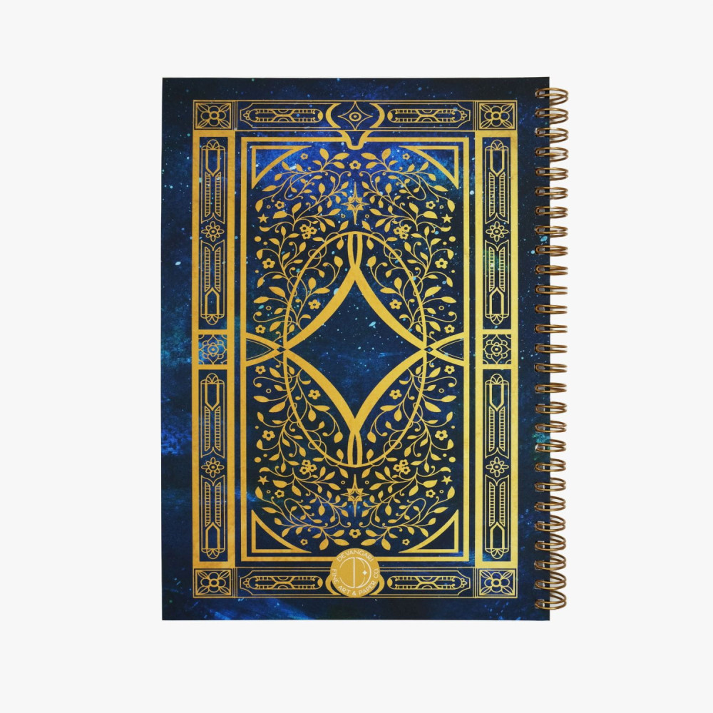 Kołozeszyt w kropki Book of Wonders B5 - Devangari - miękka okładka, 120 g/m2