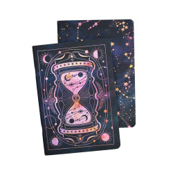 Set of dotted notebooks Shimmering & Mystery B5 - Devangari - softcover, 120 g/m2, 2 pcs.