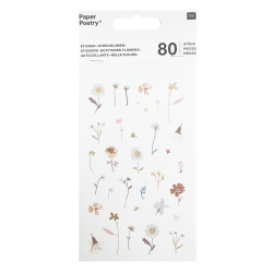 Naklejki Scattered Flowers - Rico Design - 80 szt.