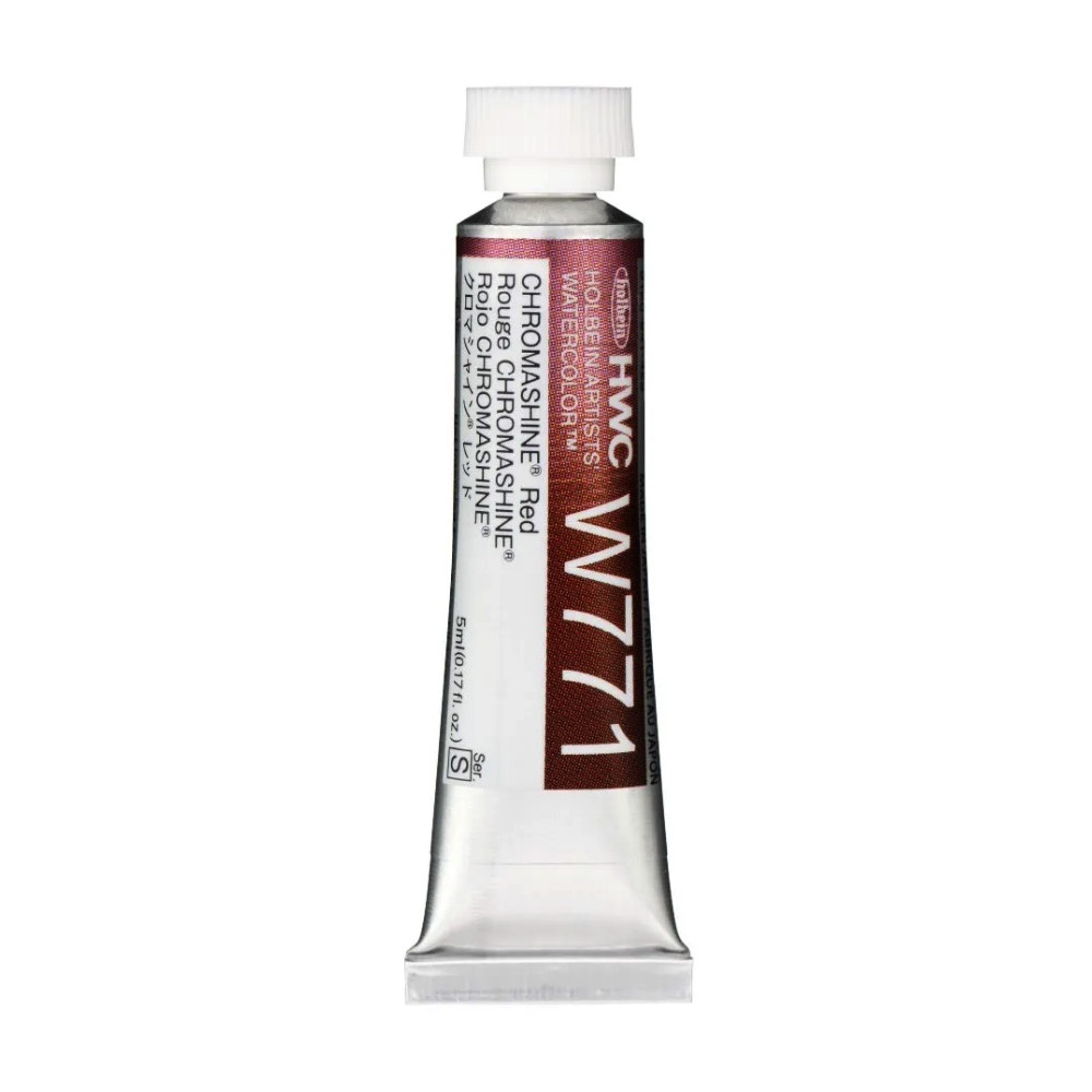 Farba akwarelowa Artists’ Watercolor - Holbein - Chromashine Red, 5 ml