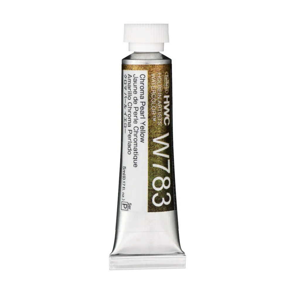 Farba akwarelowa Artists’ Watercolor - Holbein - Chroma Pearl Yellow, 5 ml