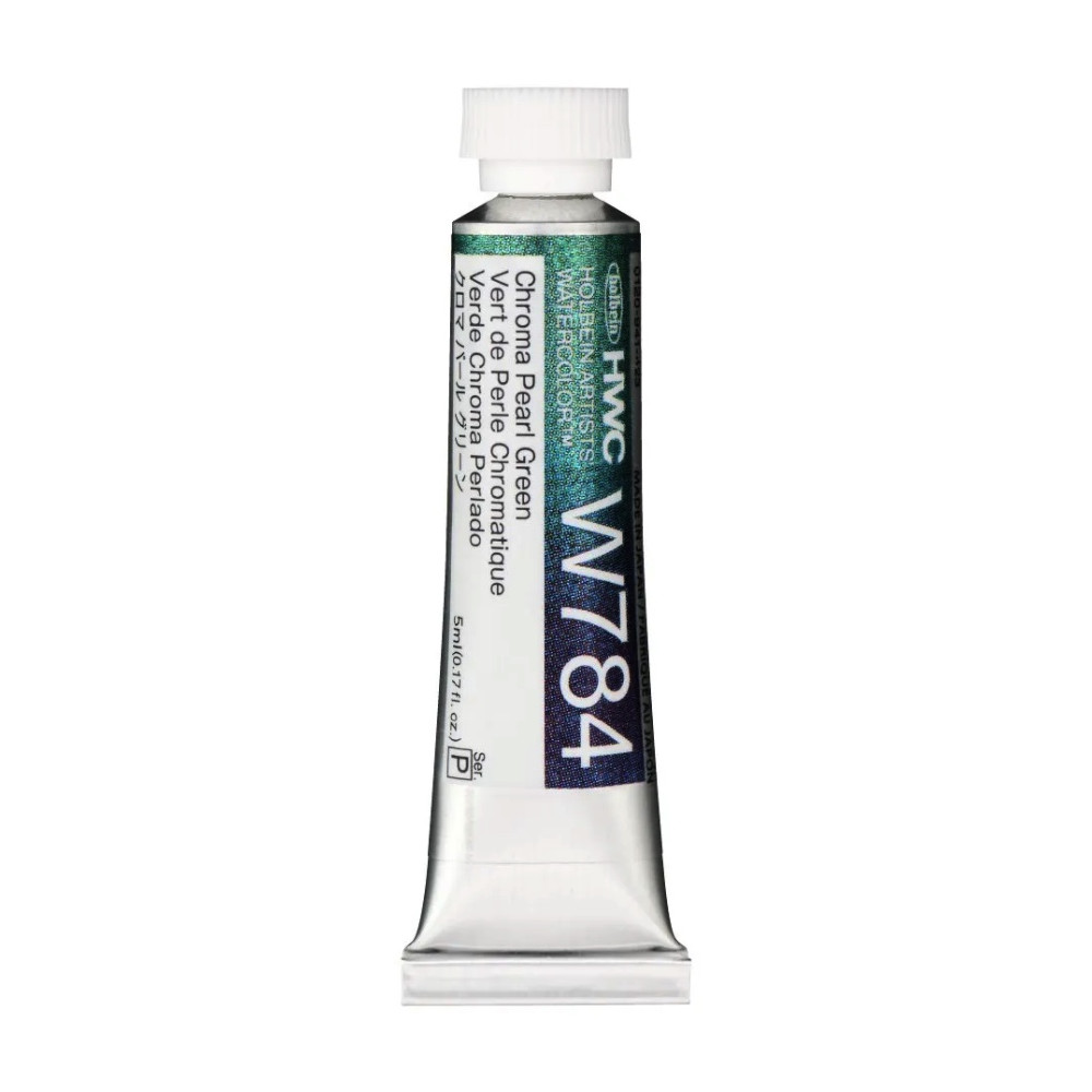 Artists' Watercolor paint - Holbein - Chroma Pearl Green, 5 ml