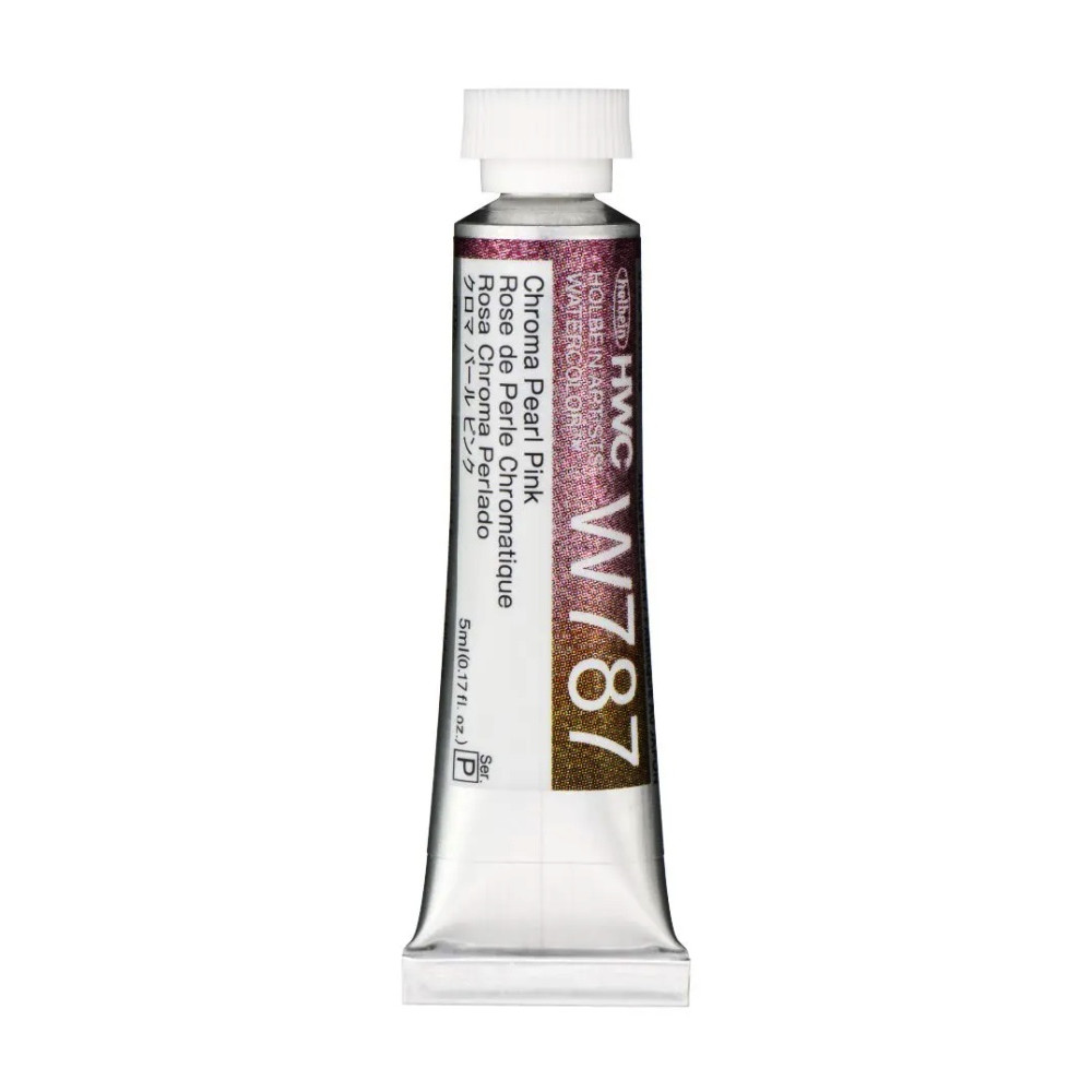 Artists' Watercolor paint - Holbein - Chroma Pearl Pink, 5 ml