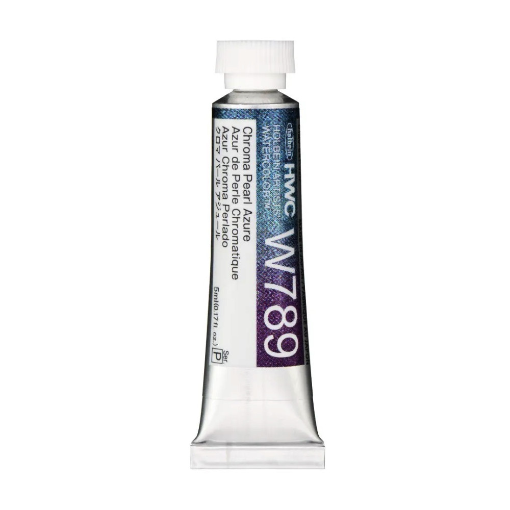 Artists' Watercolor paint - Holbein - Chroma Pearl Azure, 5 ml