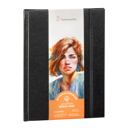 Watercolour Book Deckle Edge 10,3 x 15,3 cm - Hahnemühle - cold pressed, 250 g, 60 pages