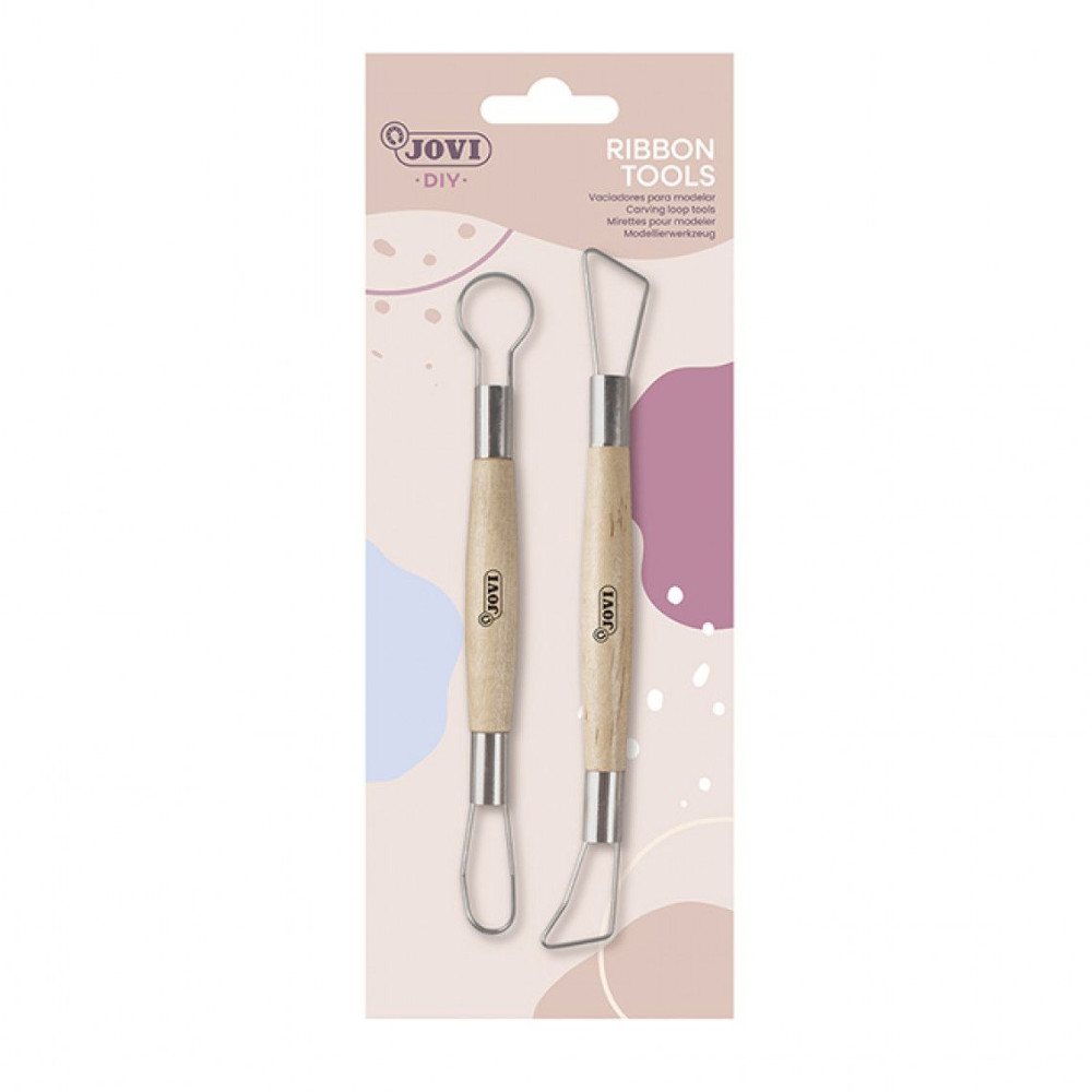Set of carving loop tools - Jovi - 2 pcs.