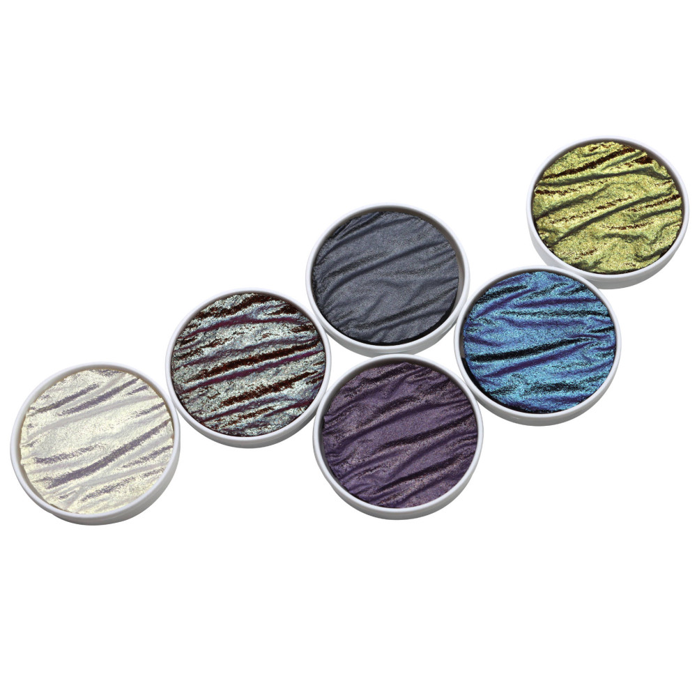 Zestaw akwareli Dreamcatcher - Coliro Pearl Colors - 6 kolorów