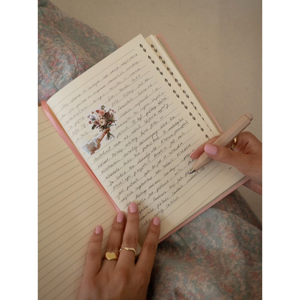 Diary 16 x 21 cm - Jaśnie plan - brown