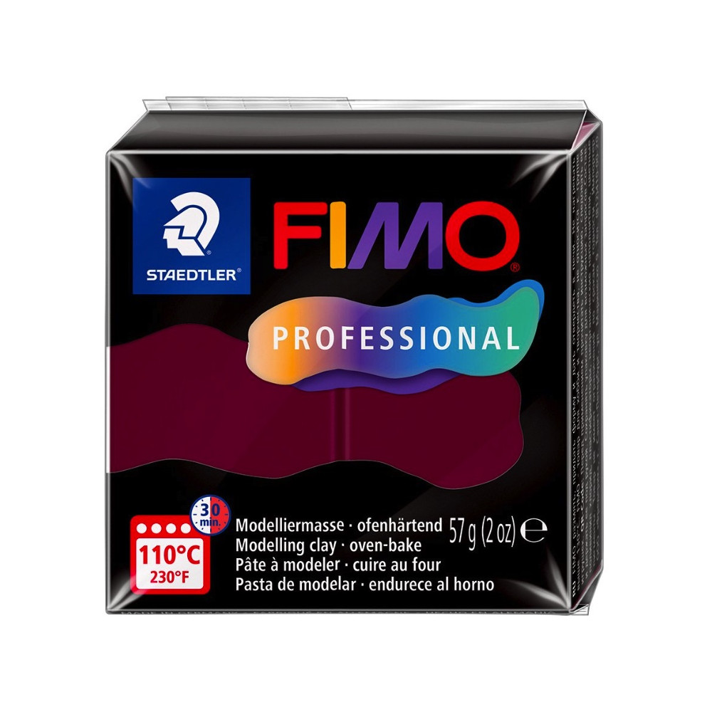 Fimo Professional modelling clay - Staedtler - Bordeaux, 57 g