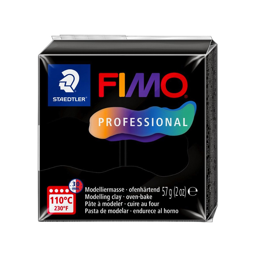Fimo Professional modelling clay - Staedtler - Black, 57 g