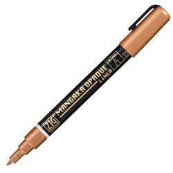 ZIG Cartoonist Mangaka Opaque Liner pen - Kuretake - Copper, 0,7 mm