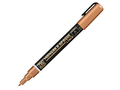 ZIG Cartoonist Mangaka Opaque Liner pen - Kuretake - Copper, 0,7 mm