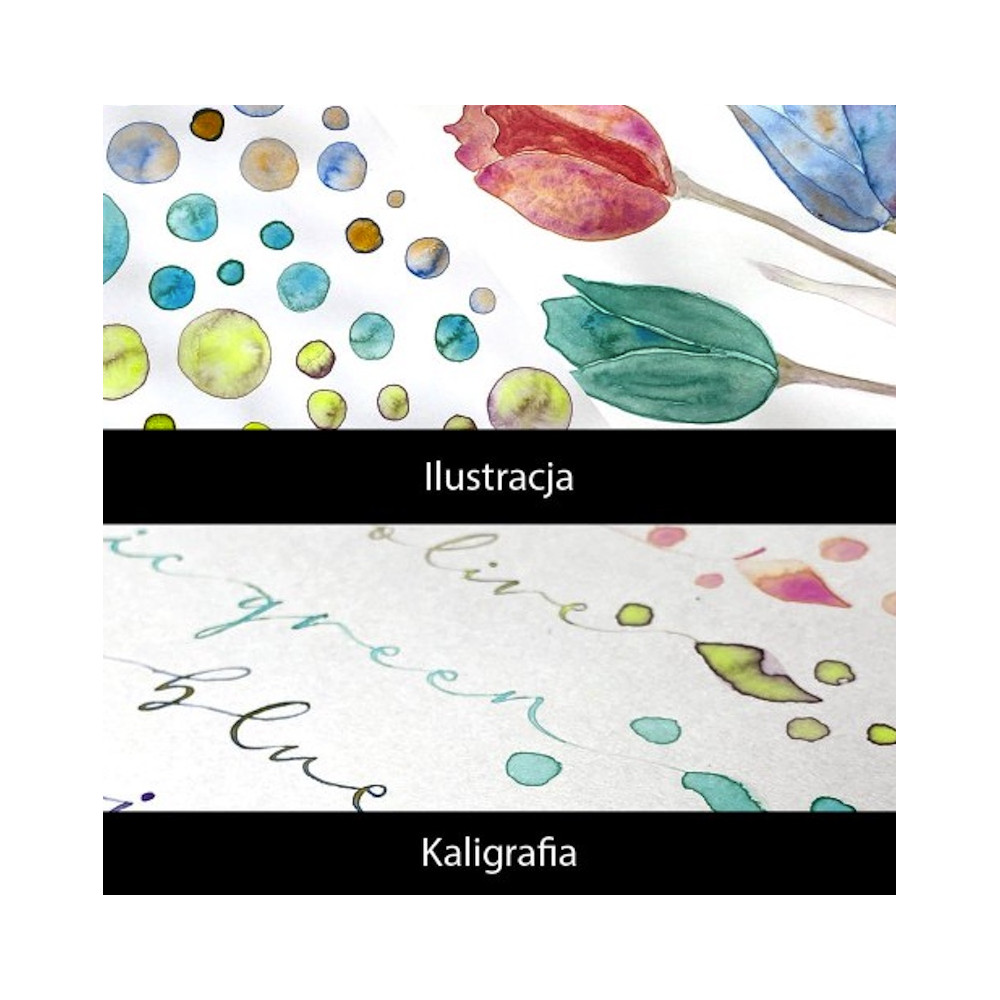 Watercolor set Gansai Tambi Granulating 2 - Kuretake - 5 colors