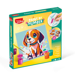 Paint by numbers - Maped - Doggy & Fox