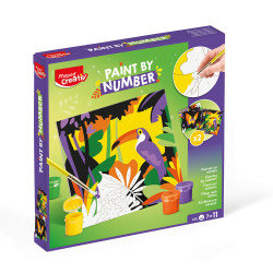 Paint by numbers - Maped - Toucan & Butterfly