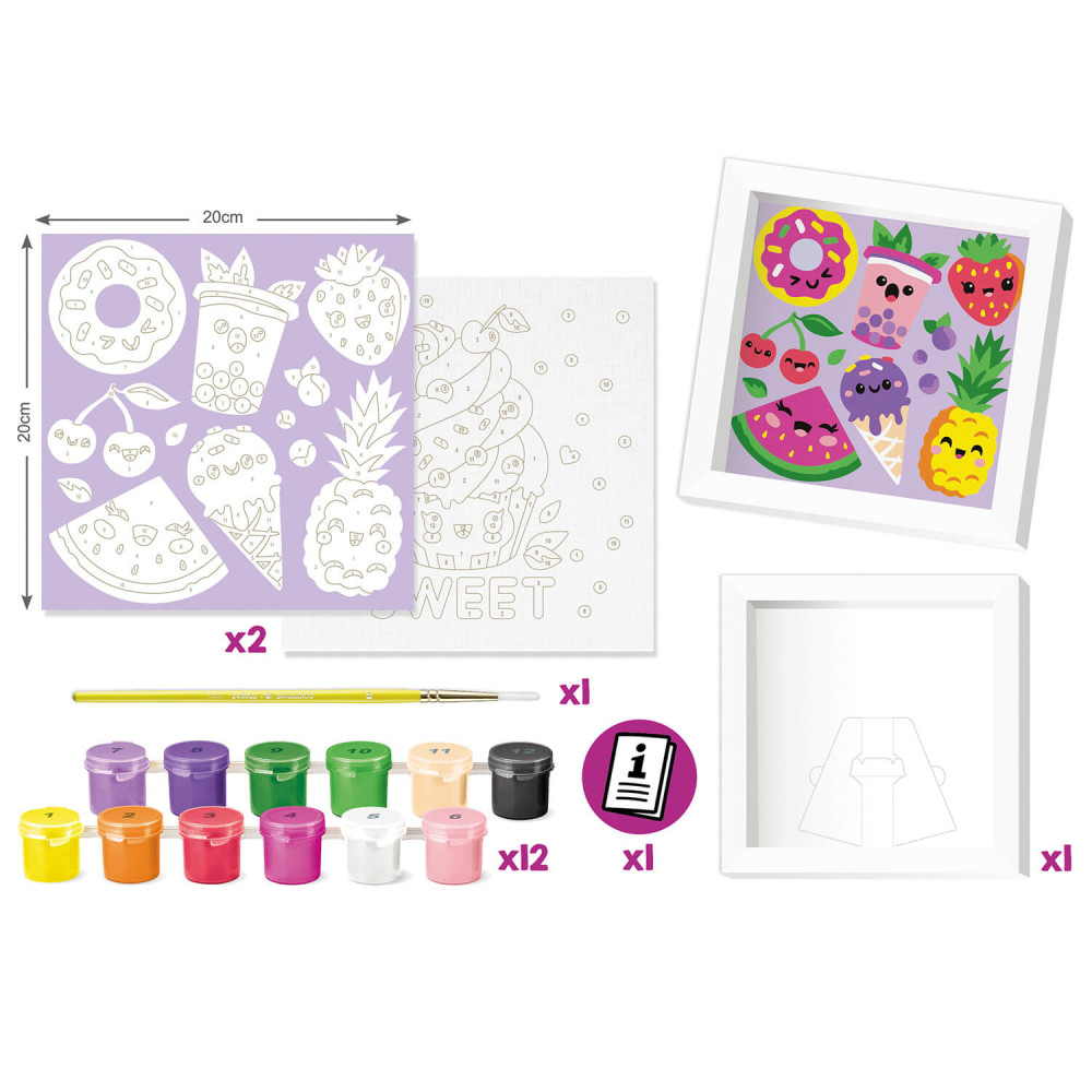 Paint by numbers - Maped - Sweet
