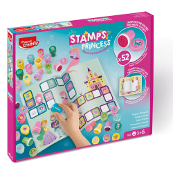 Set of Creaiv Stamps - Maped - Princess