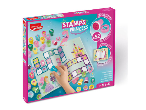 Set of Creaiv Stamps - Maped - Princess