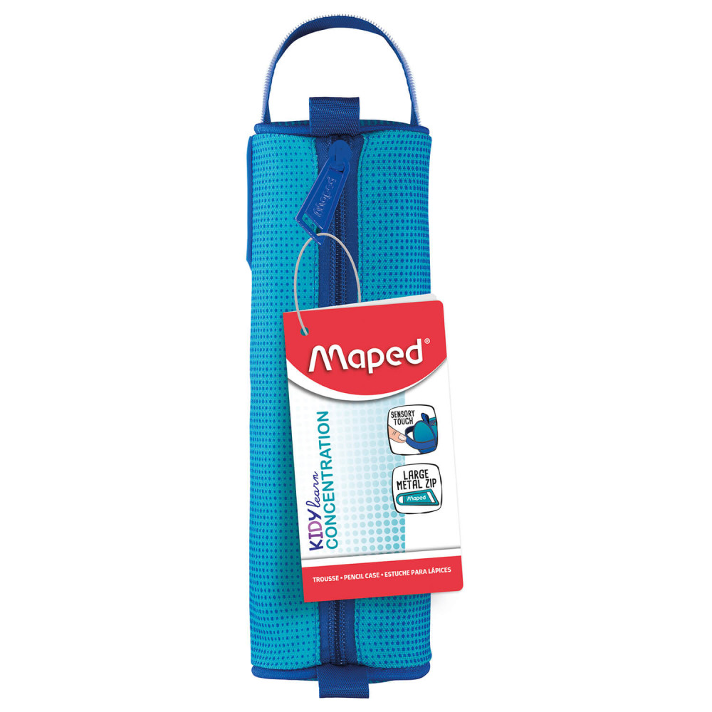Pencil Case Kidy Learn Concentration - Maped - blue