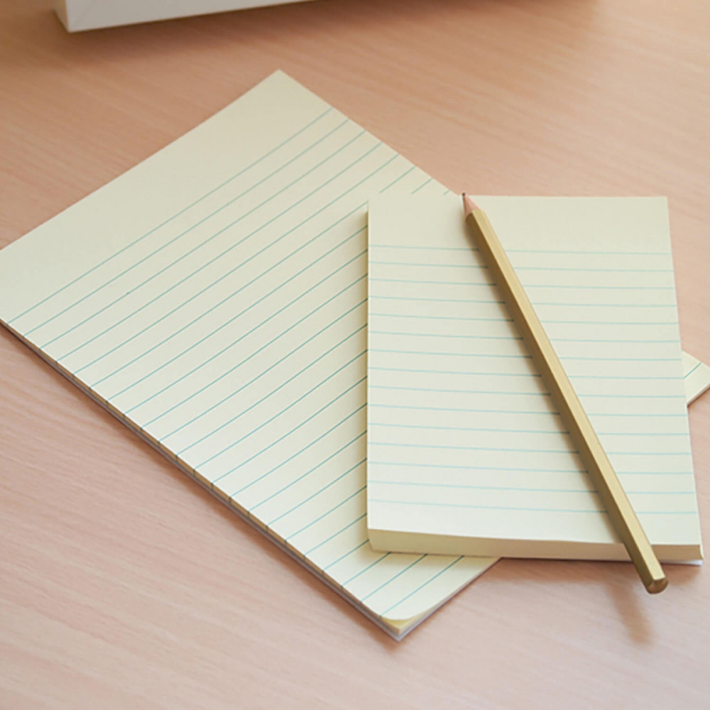 Line sticky notes Stick'N - pastel yellow, 20,3 × 15,2 cm, 50 pcs.