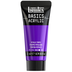 Basics Acrylic paint - Liquitex - 340, Metallic Purple, 22 ml