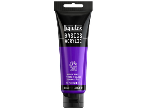 Basics Acrylic paint - Liquitex - 340, Metallic Purple, 118 ml
